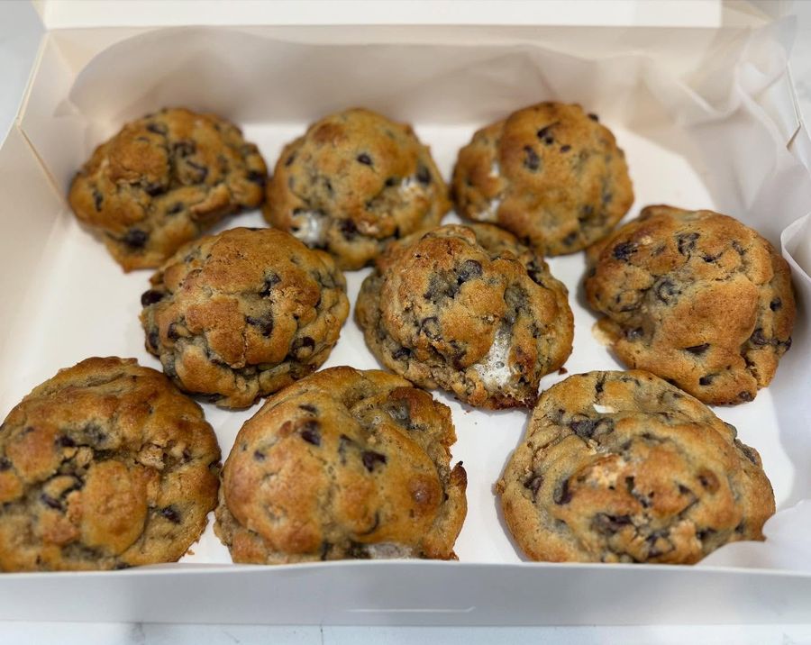 A box of S'mores cookies